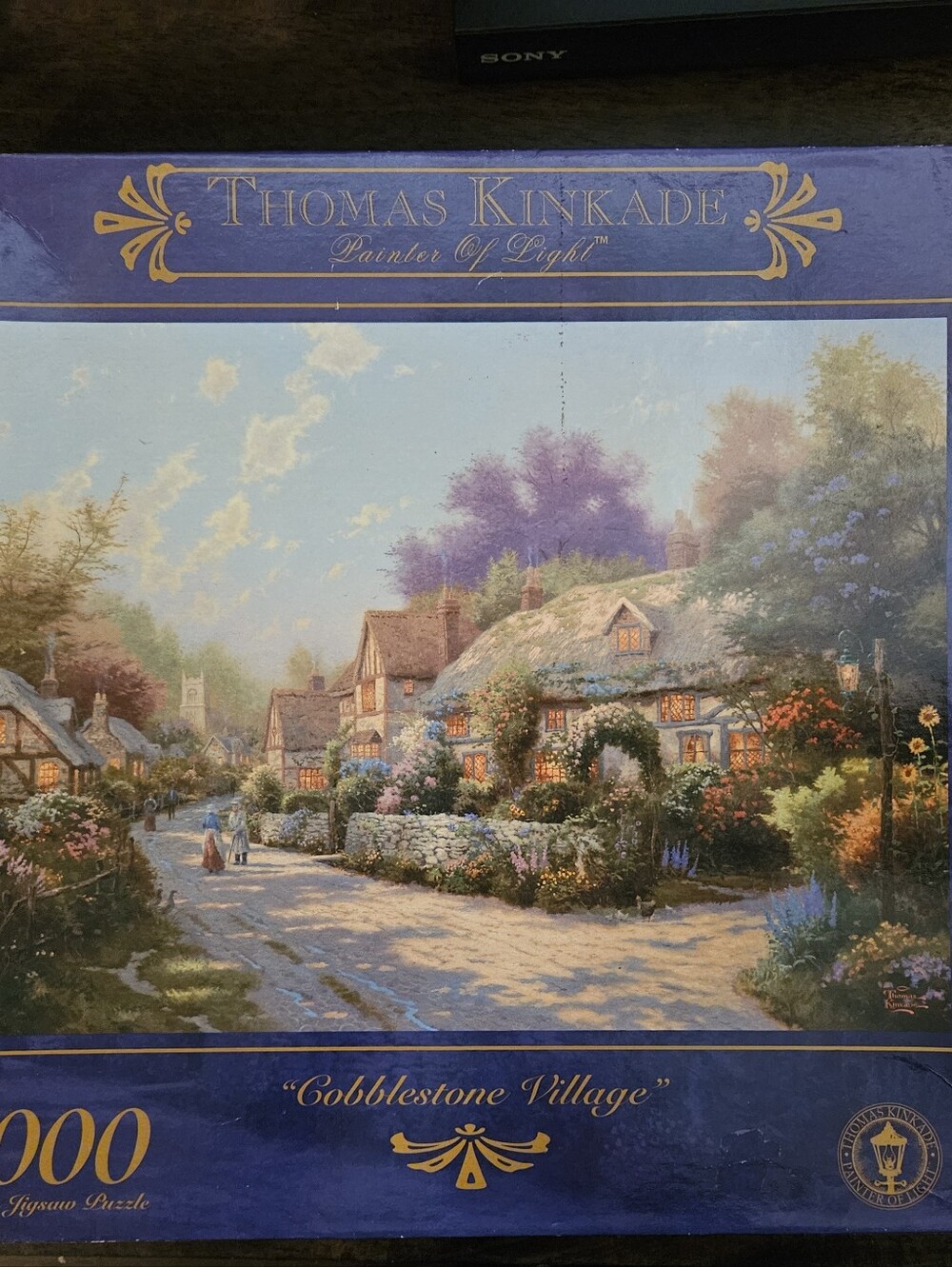 NWT Thomas Kinkade Cobblestone Village Puzzle